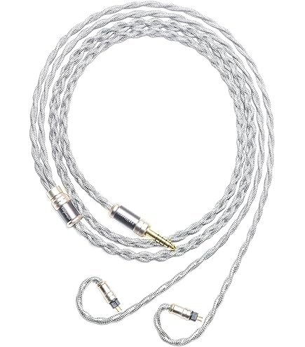 Amazon.com: FSIjiangyi 6N Single Crystal Silver Headphone Cable